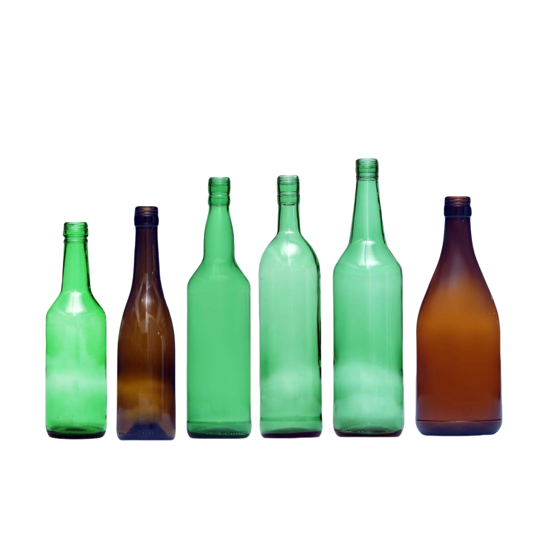 Garrafas de Vidro para Sake e Shochu