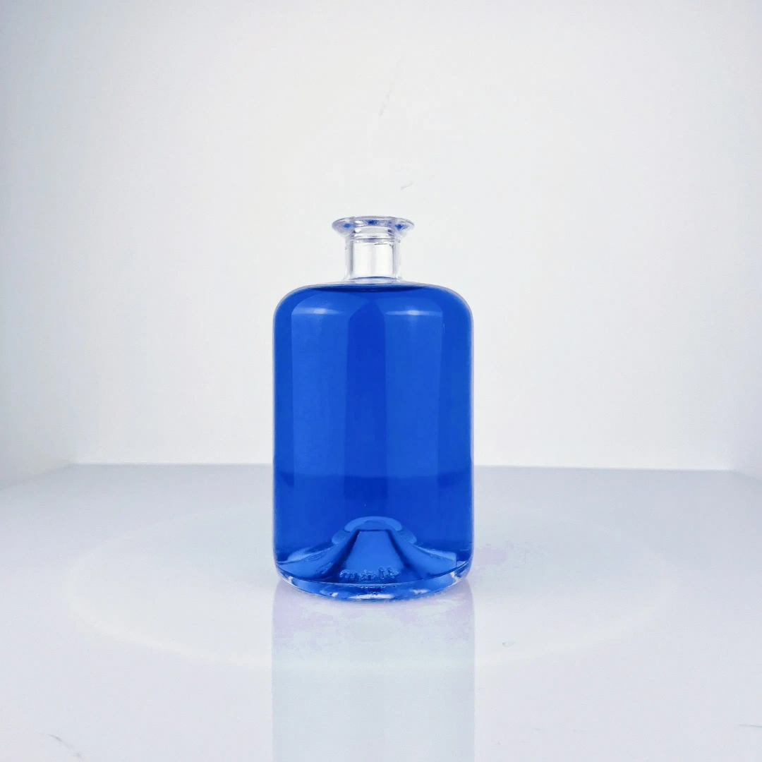 Garrafa de Vidro Apotheker de 700ml para Gin, Whisky, Brandy e Vodka