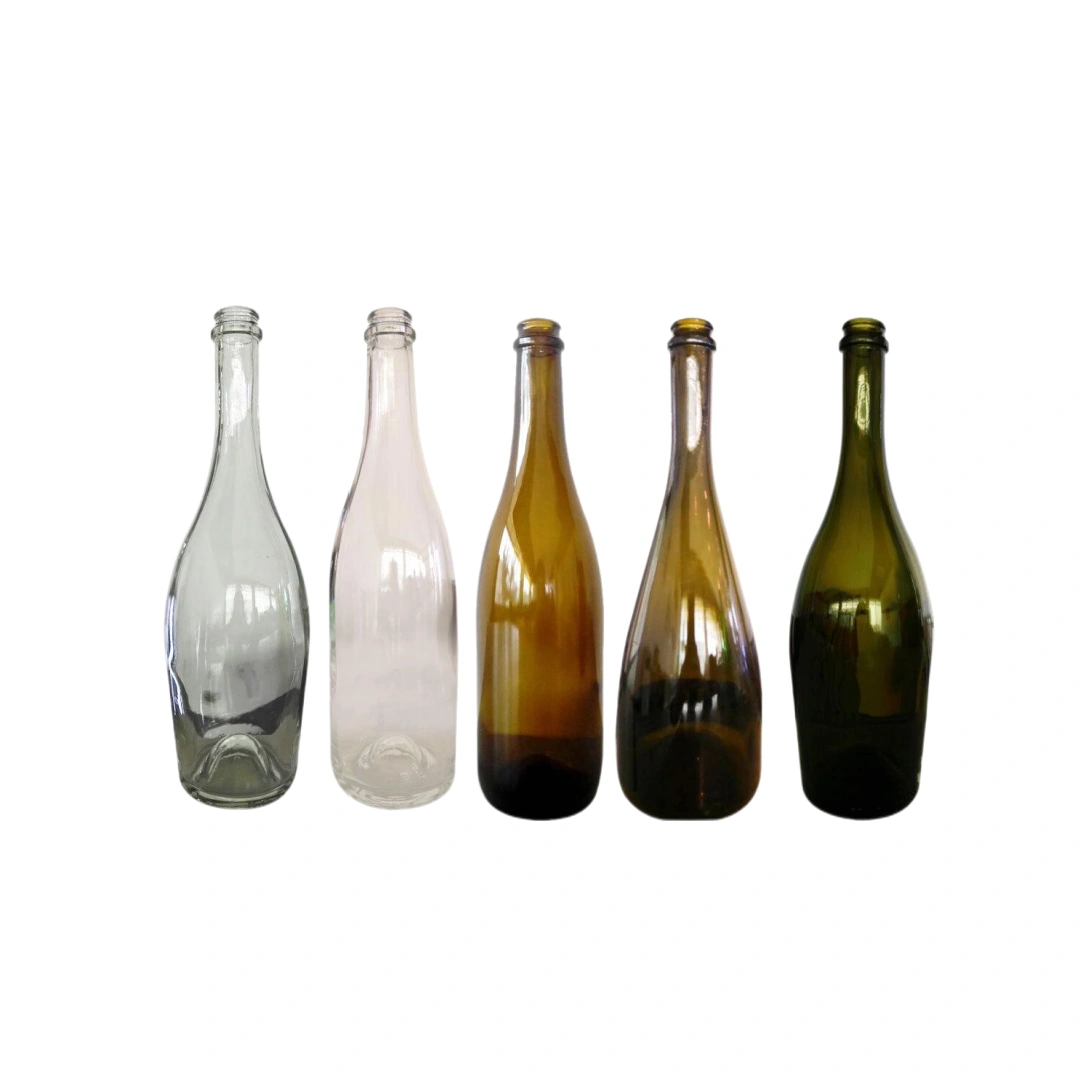 Garrafa de Vidro para Champanhe e Bebidas Espumantes